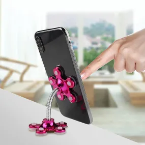 0662  Phone Holder, 360Â°Rotatable Phone Stand Multi-Function Double-Sided Suction Cup Mobile Phone Holder ( MOQ :- 6 Pc )