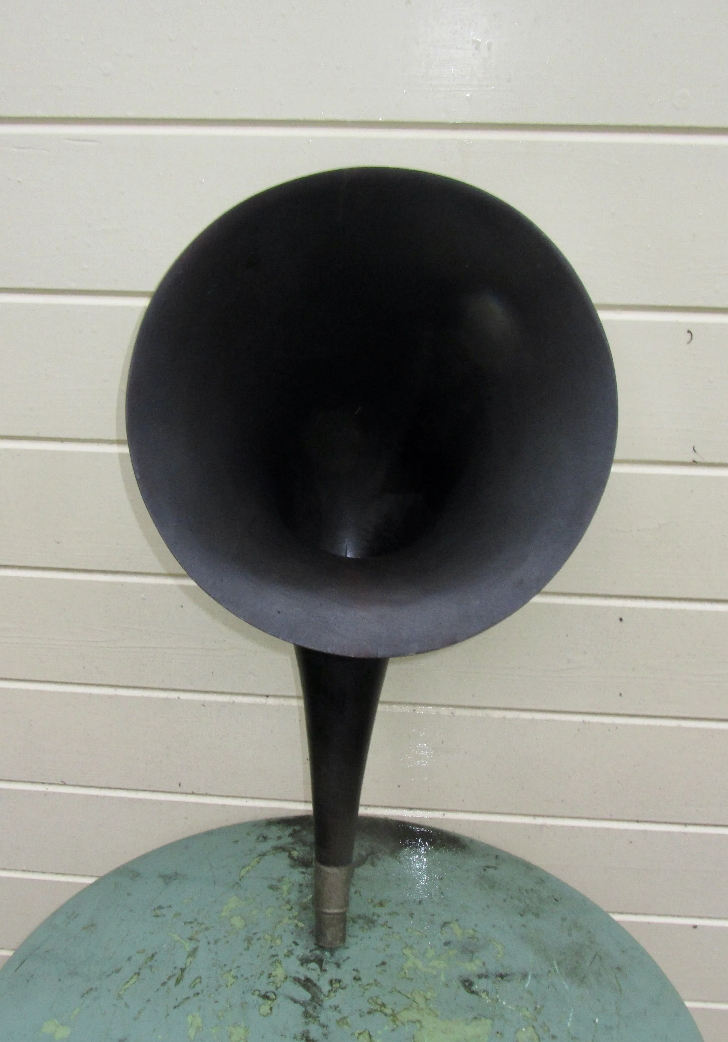 1920s Ebonite Loudspeaker Horn For GEC Gecophone Model A BC2600