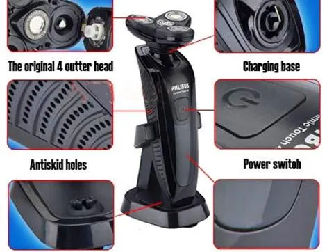 4 in 1 Rechargeable Cordless Shaver