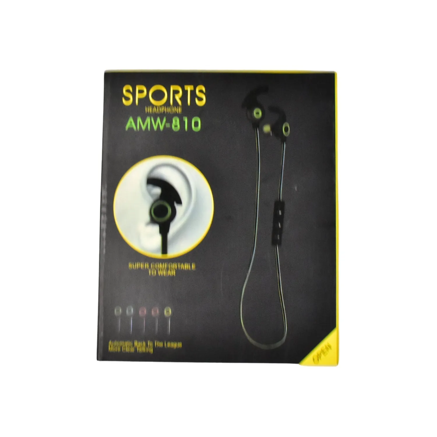 6394 Wireless Bluetooth in-Ear Headphones with Mic, Wireless Stereo Sports Headset with Dynamic bass