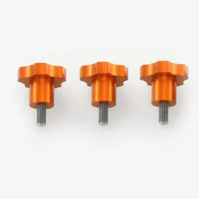 ADM Accessories CGEM Knob Upgrade - Orange Tripod Knob Set - CGEM-TKS-OR