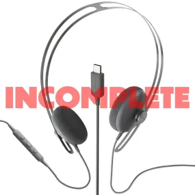 AIAIAI Tracks 2.0 Series USB-C Headphones - Gray/Off-White