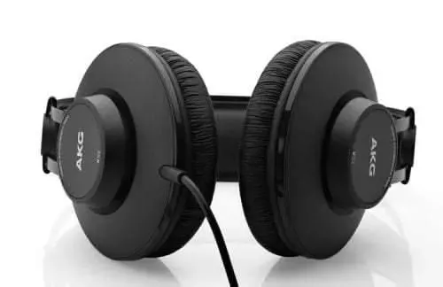 AKG - K-52 Closed-Back Headphones for Live Sound Monitoring & Recording Studios