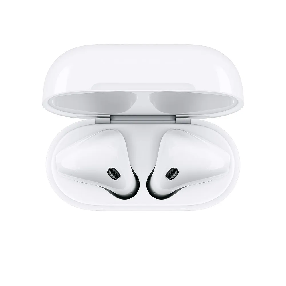 Apple AirPods with Wireless Charging Case (2nd Gen) Bundle with Velcro Cable Ties   USB Chargers