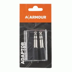 Armour ADAP2 1/8 to 1/4" Stereo Adaptor - 2 Pieces