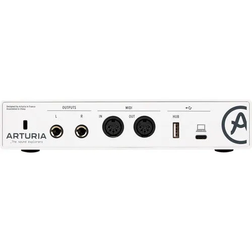 Arturia MINIFUSE2WH MiniFuse 2 Compact USB Audio Interface (White)