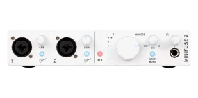 Arturia MINIFUSE2WH MiniFuse 2 Compact USB Audio Interface (White)