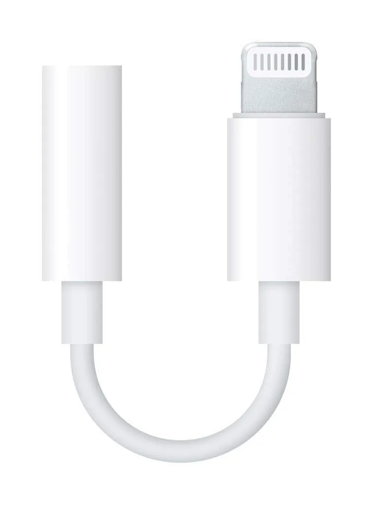 Audio Adapter Cable compatible with Apple Lightning to 3.5mm Audio Jack