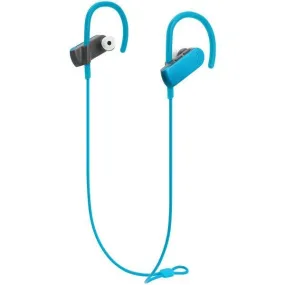 Audio-Technica 4961310142872 SonicSport ATH-SPORT50BT In-Ear Bluetooth Headphones with Microphone (Blue)