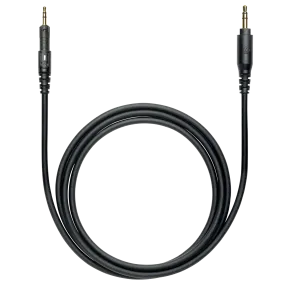 Audio-technica HP-SC Replacement Cable for ATH-M50X and ATH-M40X, Straight, 1.2m (3.9'), Black