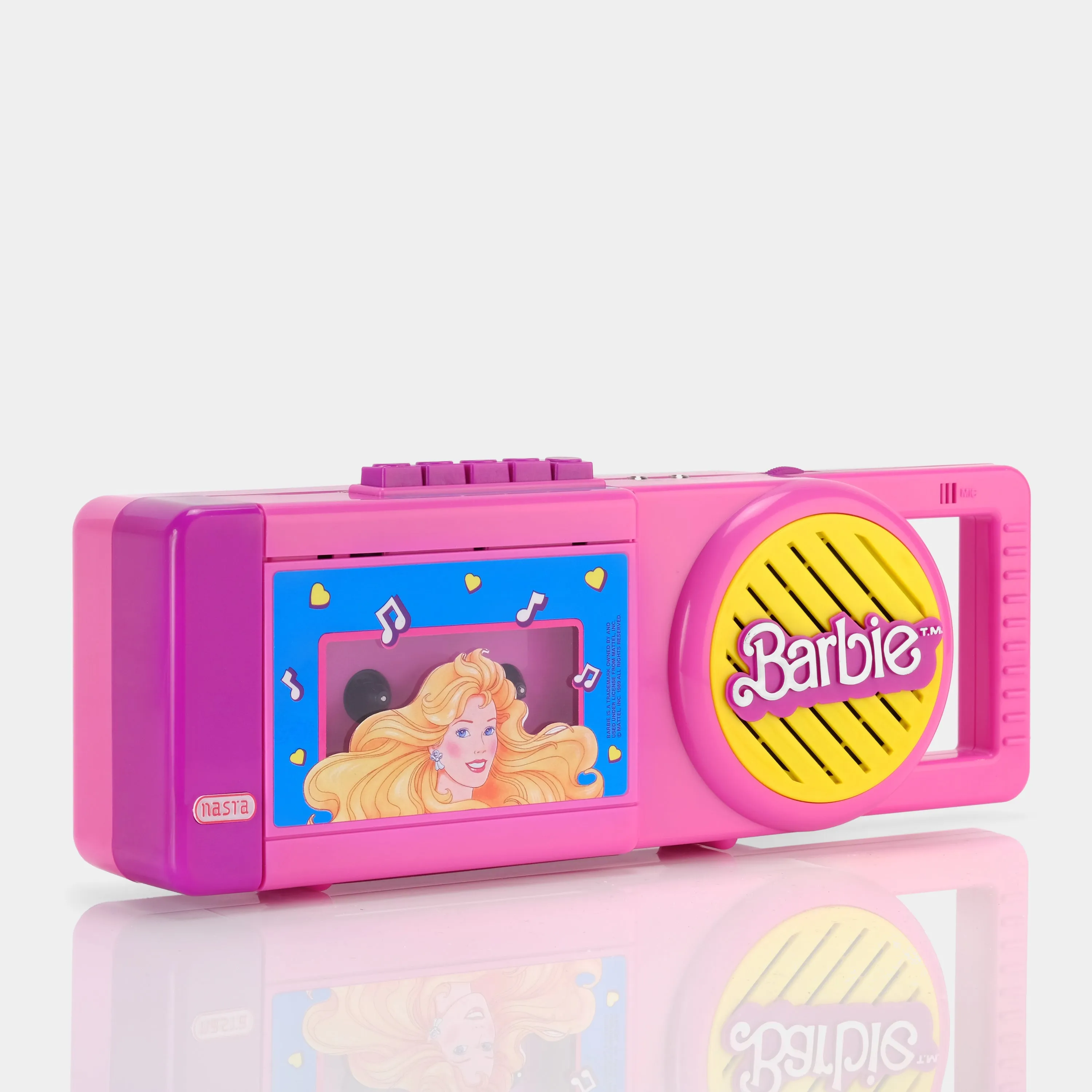 Barbie Cassette Player Recorder Boombox