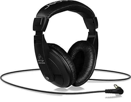 Behringer Studio Wired Over Ear Headphones Without Mic, (HPM1000)