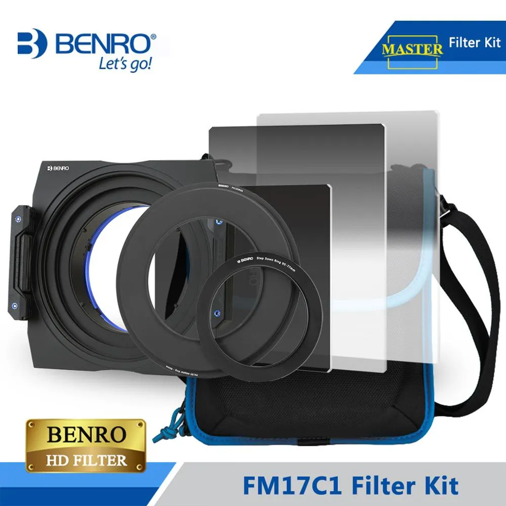 Benro FM17C1 170mm Filter Kit System ND/GND/CPL Professional Filter Hold Support For Camera Lens DHL Free Shipping