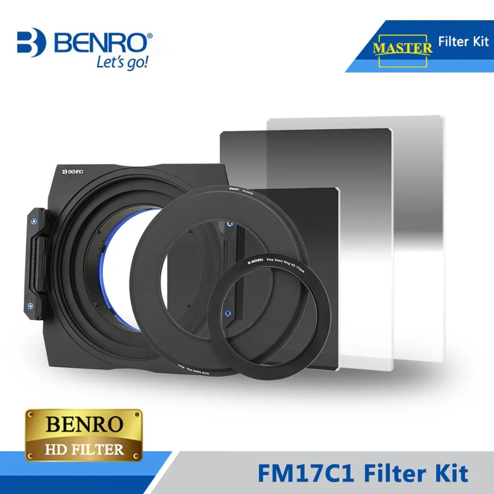 Benro FM17C1 170mm Filter Kit System ND/GND/CPL Professional Filter Hold Support For Camera Lens DHL Free Shipping