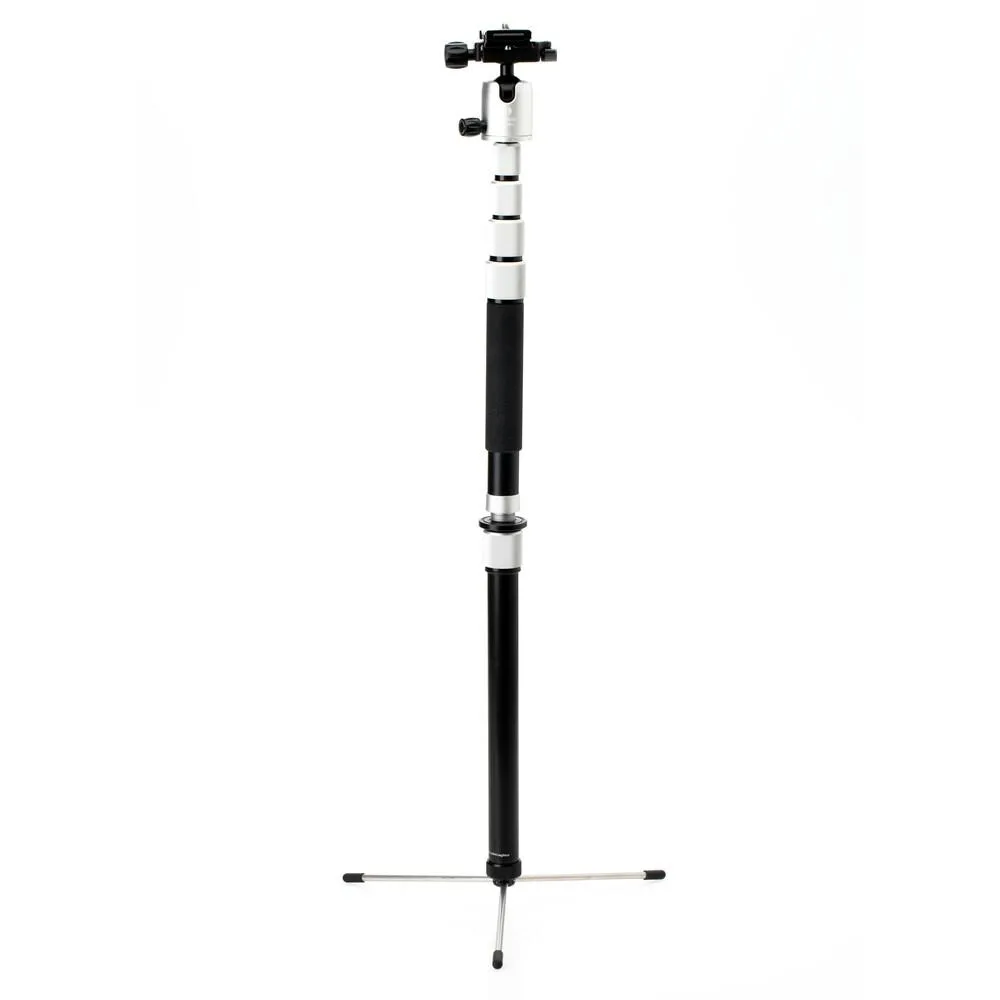 Benro MeFOTO RoadTrip Pro Aluminum Series 1 Travel Tripod with Ball Head and Monopod (Silver)  BMRTPROASLV