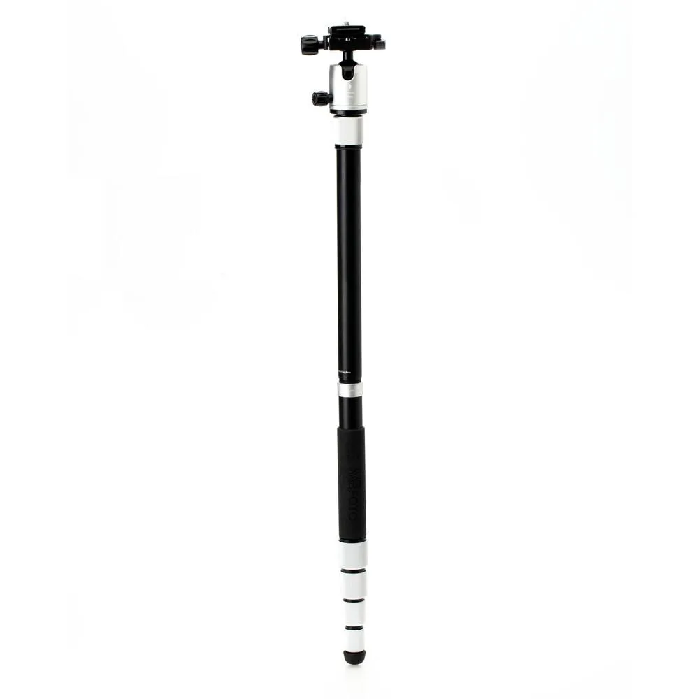 Benro MeFOTO RoadTrip Pro Aluminum Series 1 Travel Tripod with Ball Head and Monopod (Silver)  BMRTPROASLV