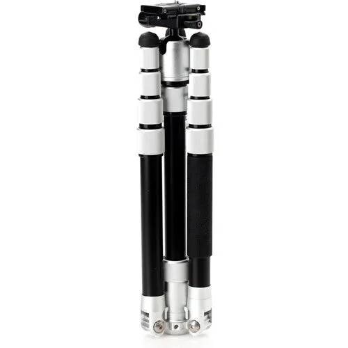 Benro MeFOTO RoadTrip Pro Aluminum Series 1 Travel Tripod with Ball Head and Monopod (Silver)