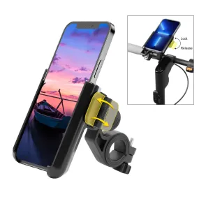 Bike Motorcycle scooter Universal Phone Holder 1S Quick Release Anti Shake 360° Rotation Holder for 4.5-7.0 inches Smartphone