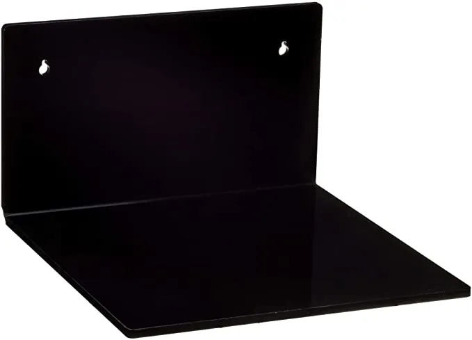 Black Acrylic Wall Mounts - Better Display Cases (Case Not Included)