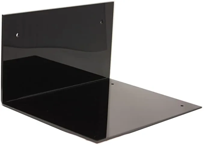 Black Acrylic Wall Mounts - Better Display Cases (Case Not Included)