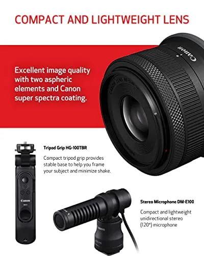 Canon EOS R10 Content Creator Kit - Mirrorless Vlogging Camera