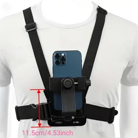 Capture Thrilling Cycling Moments with Chest Mount Camera Strap