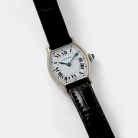 Cartier Tortue White Gold Ladies Watch