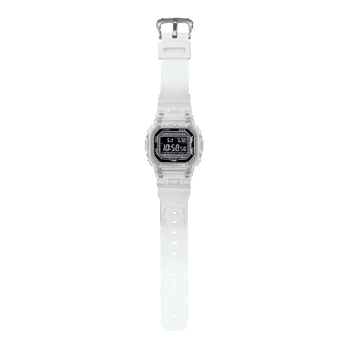 CASIO G-SHOCK 5600 Series White Watch #DW-B5600G-7ER