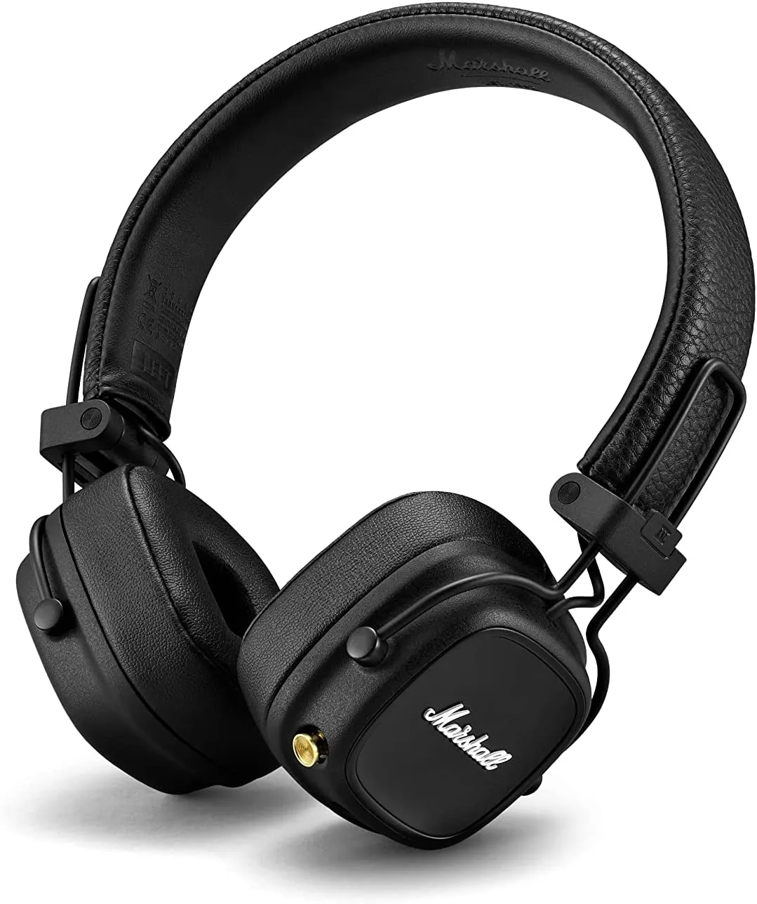 Certified Refurbished - Marshall - Major IV Bluetooth  Headphone with wireless charging - Black