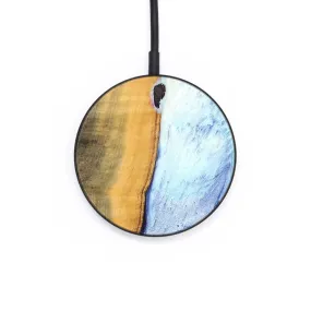 Circle Wood Resin Wireless Charger - Declan (Fire & Ice, 693377)