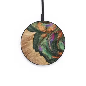 Circle Wood Wireless Charger - Arizona (Green, 735363)