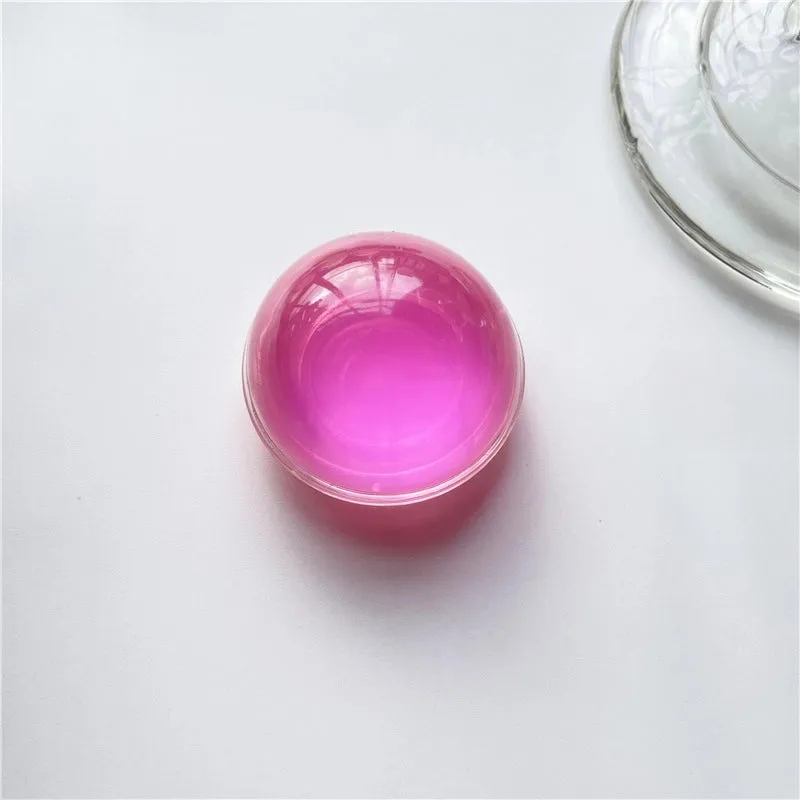 Cross-border Foreign Trade Creative Candy Solid Color Epoxy Transparent Crystal Ball Airbag Bracket Lazy Desktop Mobile Phone Stand Wholesale