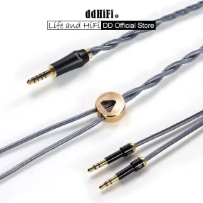 DD ddHiFi BC150B Double Shielded Silver Headphone Upgrade Cable