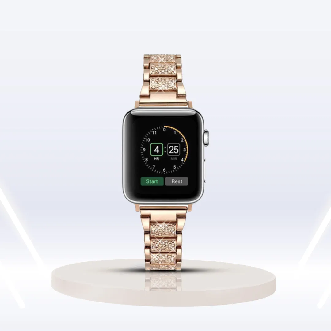 Diamond Metal Strap for Apple Watch