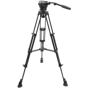 E-Image EK650 Professional Compact Tripod with Fluid Head (75mm)