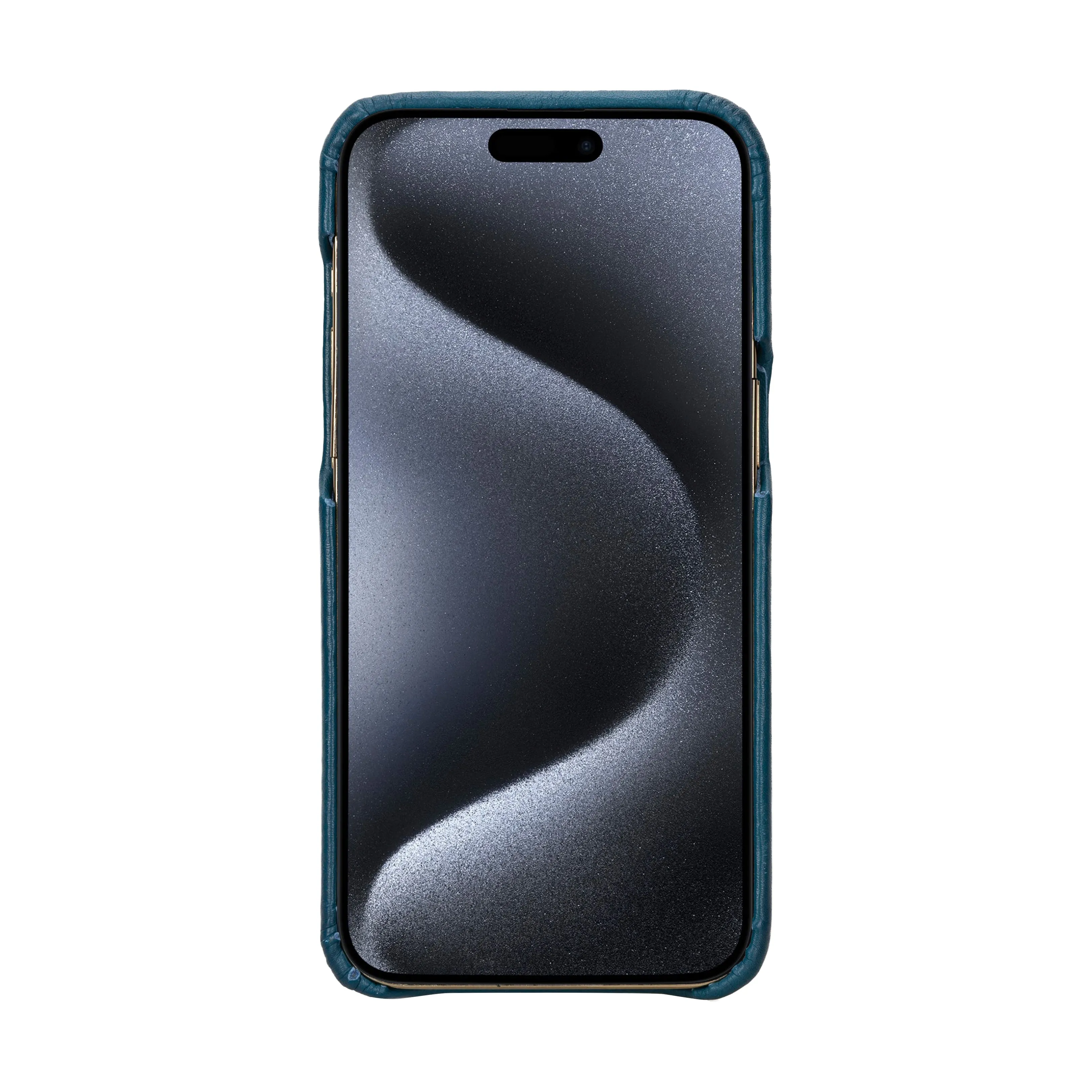 F360 iPhone 16 Pro Max Full Genuine Leather Back Cover