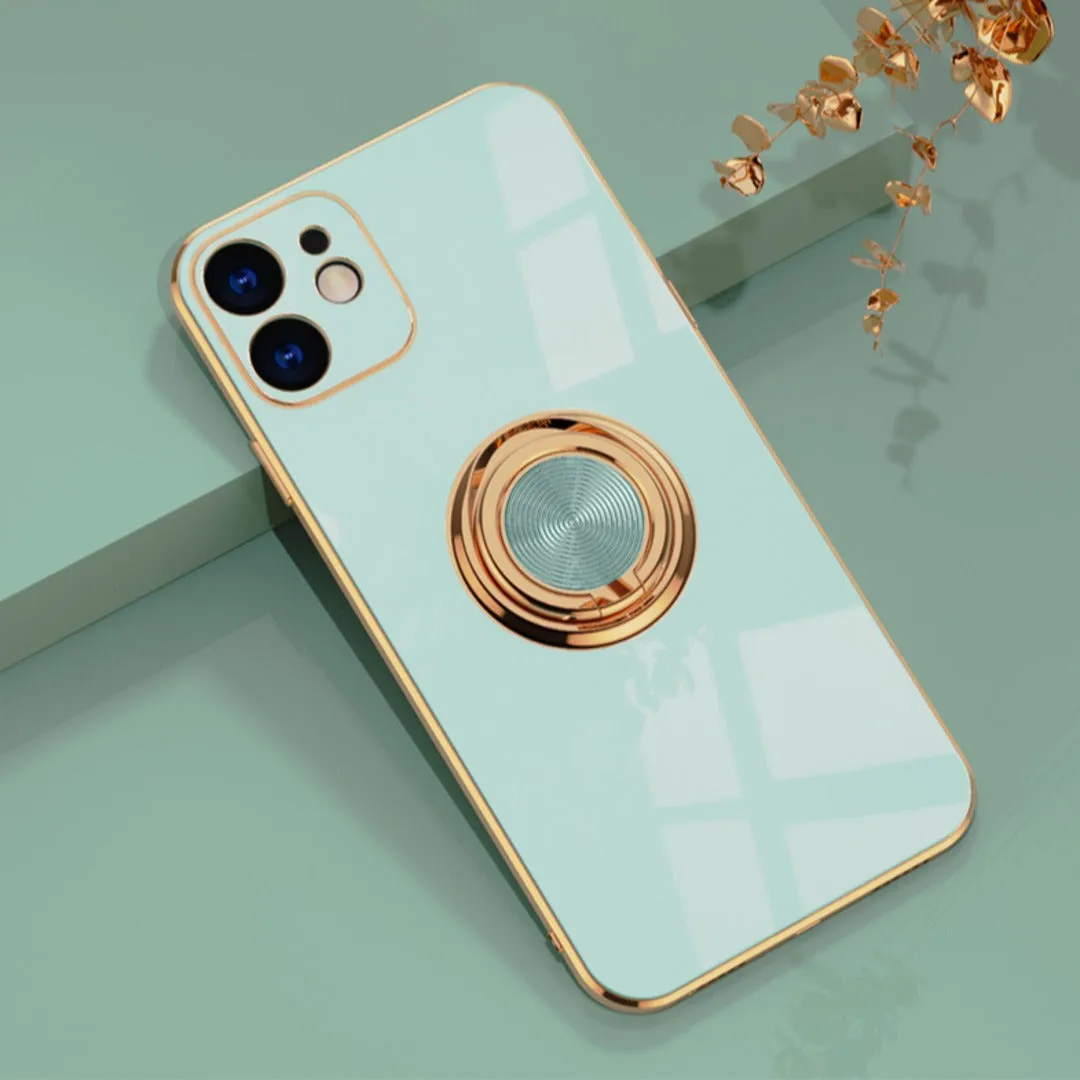 Gold Plating Metallic Ring Case