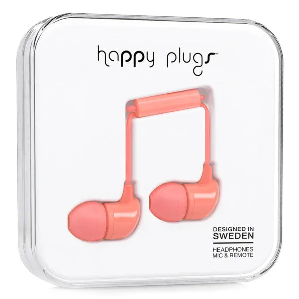 Happy Plugs In-Ear (Coral)