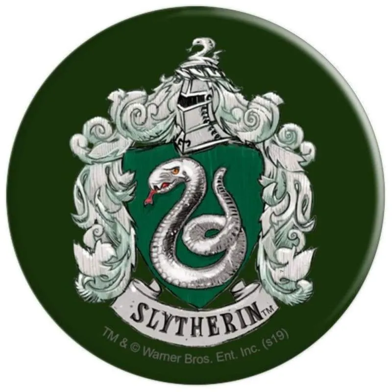 Harry Potter Slytherin Painted Crest PopSockets Grip and Stand for Phones and Tablets