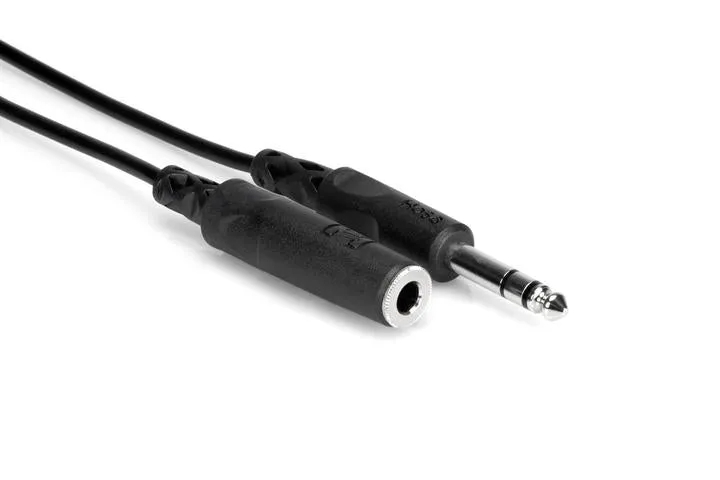 Hosa Technology Headphone Extension Cable 1/4 in TRS to 1/4 in TRS, 10 ft.