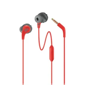 JBL Endurance Run Sweatproof Wired Sports In-Ear Headphones Red