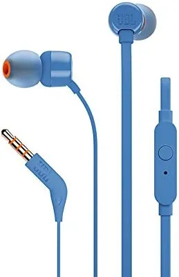 JBL T110 Earphones - Blue