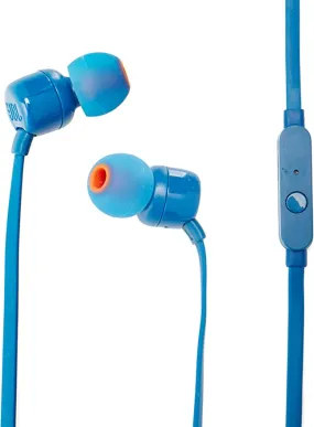 JBL T110 Earphones - Blue