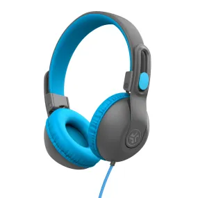 JBuddies Studio 2 On-Ear Kids Wired Headphones Blue/Gray