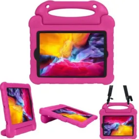 Kids Case for iPad 10 (10.9-Inch, 2022 Model, 10th Generation)|Shockproof Eva Case Cover with Rotating Handle Stand |Pink