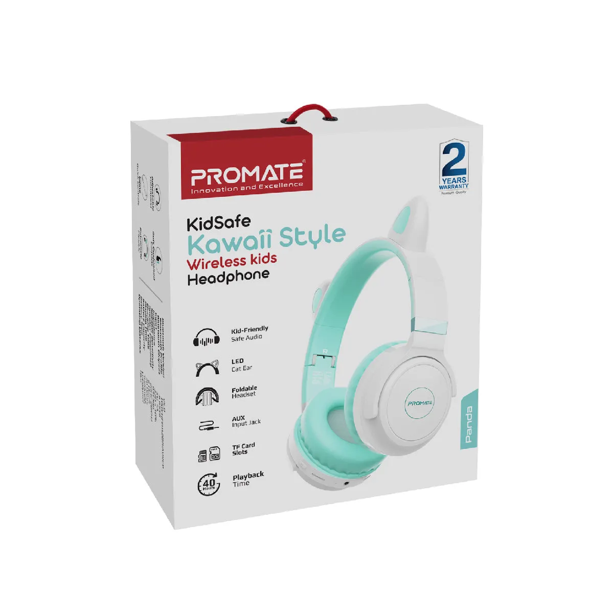 KidSafe Kawaii Style Wireless Kids Headset