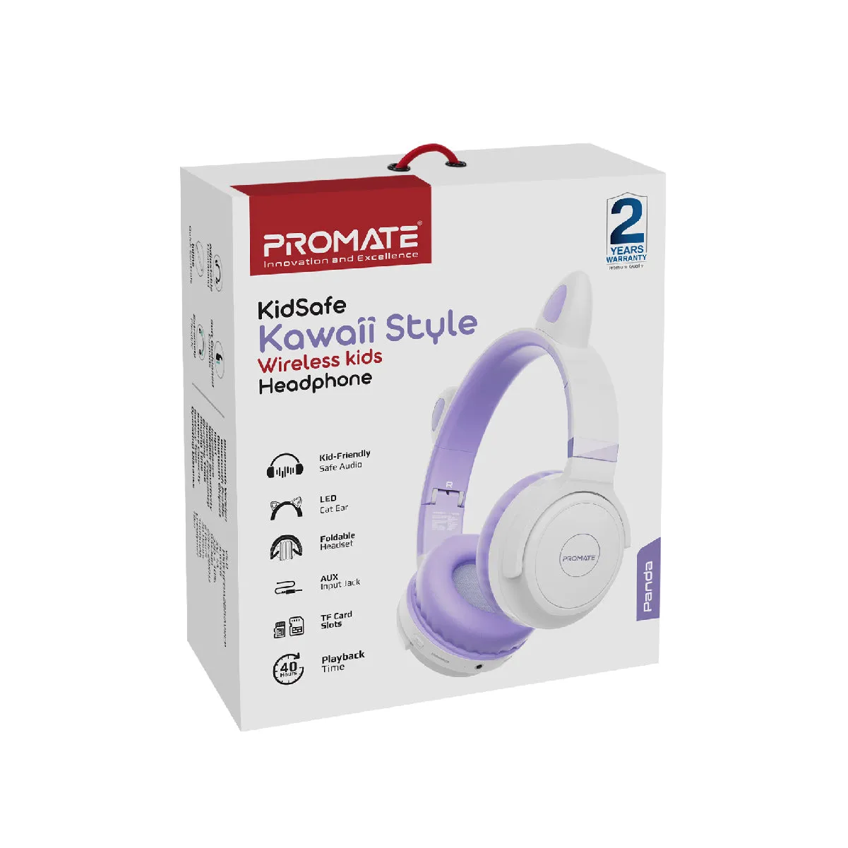 KidSafe Kawaii Style Wireless Kids Headset