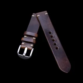 Leather Watch Strap, Military 103 | For Apple Watch