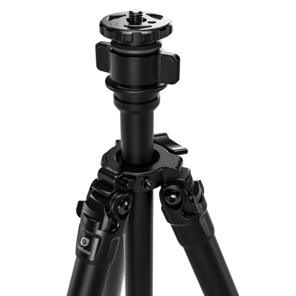 Leofoto LG-324C Black 4 Section Water Resistant Carbon Fibre Tripod with LH-40R Ball Head