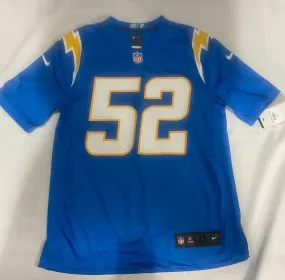 Los Angeles Chargers NFL Nike #52 Mack Printed Jersey for Men